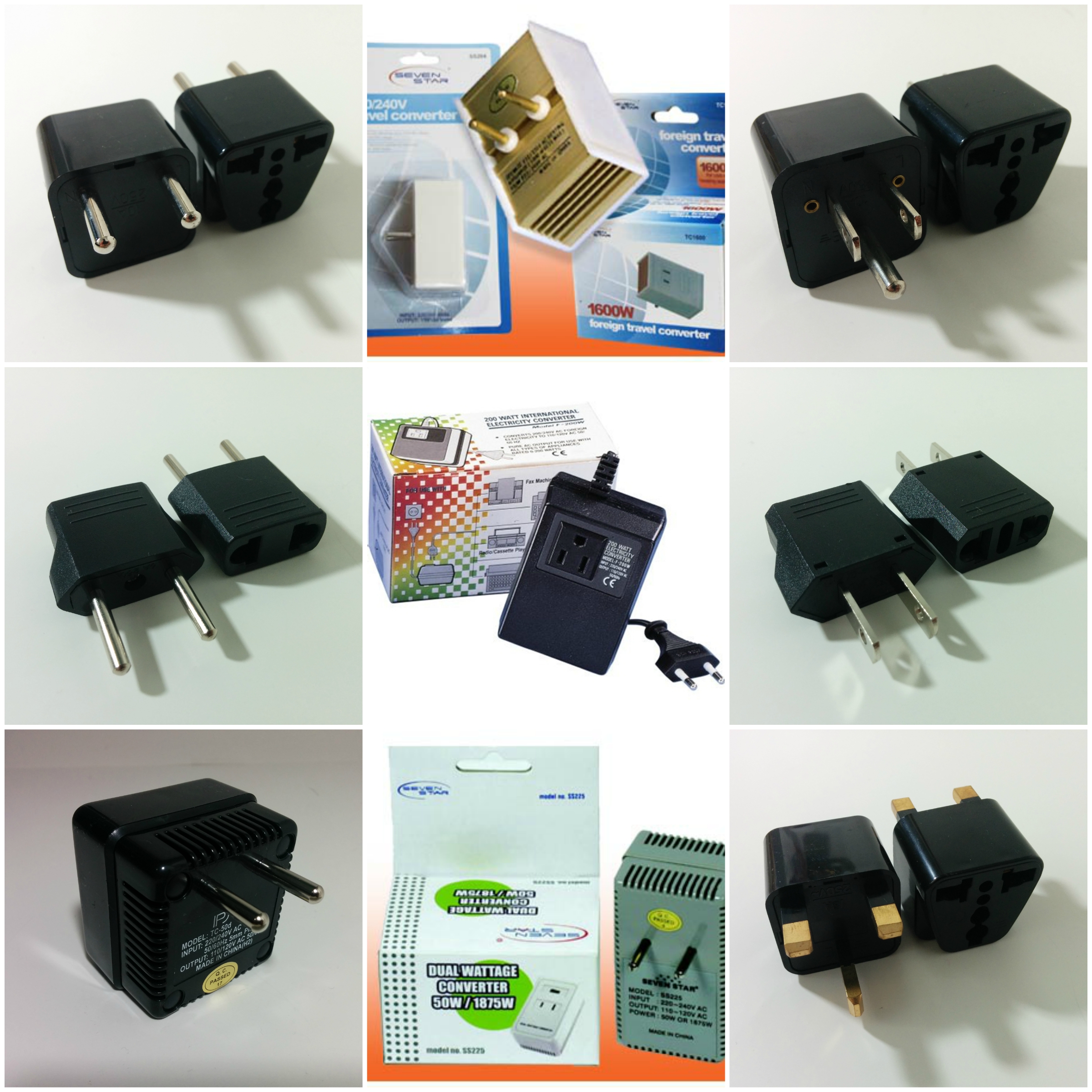 Voltage Converters & Plug Adapters