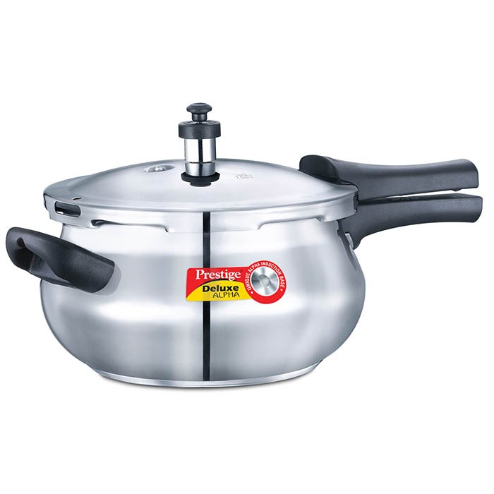  Prestige Deluxe Stainless Steel Senior Pressure Pan, 4